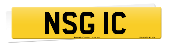 Registration number NSG 1C